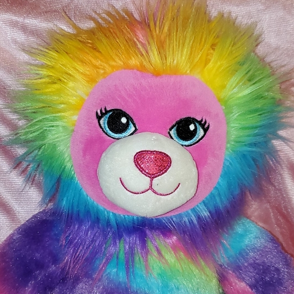 Build-A-Bear | Toys | Build A Bear Tie Dye Color Craze Rainbow Lion ...
